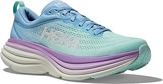 ONE ONE Hoka Tênis de corrida masculino, azul arejado/azul diva, tamanho 42, Azul arejado/azul diva, 41