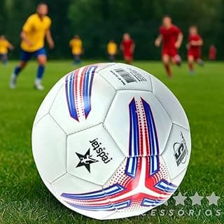 Bola de Futebol Campo Tamanho 5 - Material PVC/Vinil - 22 cm de Diâmetro - 280g - 1 Unidade