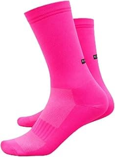 BOB ESPORTES Meia Poliamida Corrida Ciclismo Crossfit Bike 1 Par Compressão Top Unissex Tamanho Unico 35 ao 43 Anti Bolhas Esportiva Sport Cano Médio