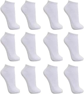 Genérico Kit 12 Pares Meia Soquete Cano Curto Unissex Veste do 40 ao 46 -Thee Brothers