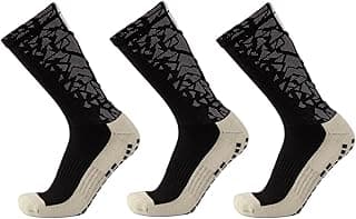 J COLOUR Meias Antiderrapante Futebol Esportivas Masculino, Meias Masculino para Futebol, Voleibol, Corrida, Basquete, Trekking, Caminhada