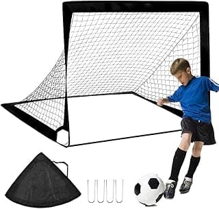 Golzinho Futebol, 120 * 90 * 90CM Trave de Gol, Trave Futebol, Goleira Rede Dobrável, Rede Portátil