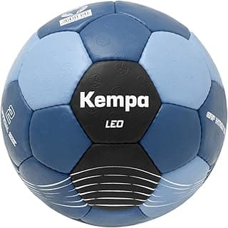 Bola de treinamento de handebol infantil Kempa Leo – Sensação de bola durável e confortável – Bola para crianças e adultos – Material externo antiderrapante