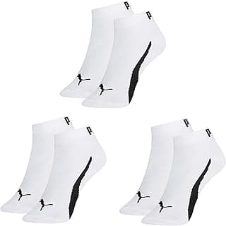 Kit 3 Pares de Meia Puma Sapatilha Cano Curto Everyday Esporte Masculina Adulto