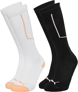 Kit 02 Pares Meia Puma Esportiva 3/4 Adulto Feminino