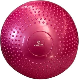 Disco de Equilibrio Inflavel 34cm com Bomba Pilates Yoga Funcional Prancha Plataforma