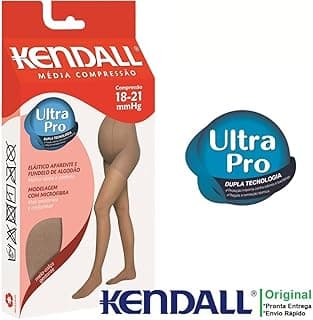 Kendall Meia Calça Média Compressão P/ Gestante - 1653 Tamanho:P;Cor:Mel