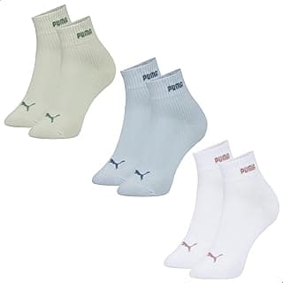 Kit 3 Pares Meia Puma Feminina Cano Médio Esportiva Respirável Original