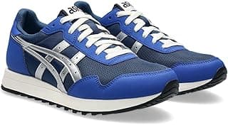 ASICS Tênis esportivo masculino Tiger Runner II, Azul independente/prata pura, 43