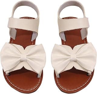 GORGLITTER Sandálias femininas elegantes com laço e tira no tornozelo, bico aberto, sapatilhas, sandálias de verão fofas para férias