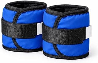 Caneleira de Peso Par 500g Azul - Treino/Exercício/Academia/Musculação