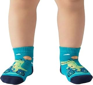 Meia Bebê Infantil Menino Cotton Estampada Sortida Selene