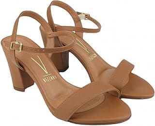 Sandália Feminina Salto Quadrado Mini Glitter Dourado Vizzano 6262.474