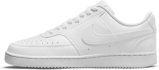 Tênis Nike branco com logo, vista superior