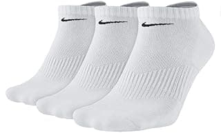NIKE Meias de treino invisíveis com amortecimento de desempenho (3 pares)