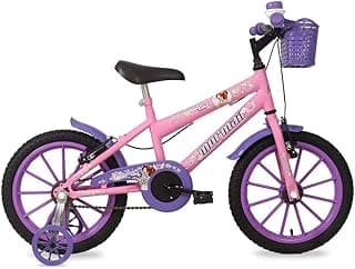 Bicicleta Mormaii Aro 16 MTB Aço Carbono Sweet Girl Rosa