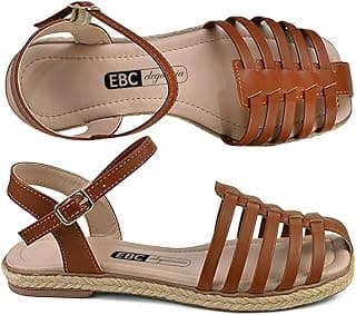 Genérico Sandália Feminina Rasteirinha Flatform Flat Form Corda Cordinha Gladiadora Fechada Conforto Leve FT1.02