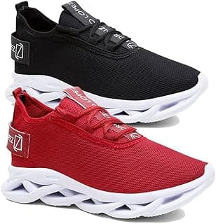 QueroShoes Kit 2 Tênis Masculino Corrida e Academia Esportivo Confortável