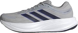 adidas Tênis de corrida masculino Response 2, Cinza/azul escuro/azul lúcido, 39