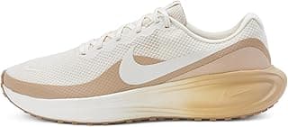 NIKE Tênis de corrida masculino Revolution 8 Road, Marfim claro/vela/sanddrift/linho, 44