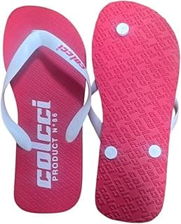 Chinelo Masculino Logo Colcci Vermelho Ife Tamanho 43-44