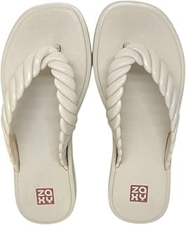 Chinelo De Dedo Plataforma Feminino Baixo Moderno Zaxy Rope