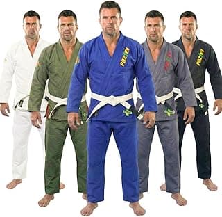 POZTEV Quimonos Brazilian Jiu Jitsu Gi para homens e mulheres BJJ Gi Grappling Kimonos tecido leve pré-encolhido uniforme de artes marciais