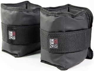 Par Caneleira de Peso 2 Kg Tornozeleira de Peso, Glúteos, Treino em Casa, Treino para Pernas, Academia, Fitness, CrossFit, Musculação, Funcional