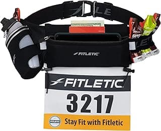 Cinto de Hidratação Fully Loaded Fitletic Preta Tamanho : P/M