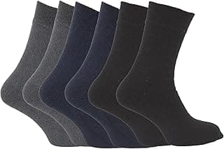 Alastro Company Kit 6 Pares Meia Social Masculino, Cano Médio, Confortavél, Respiravel