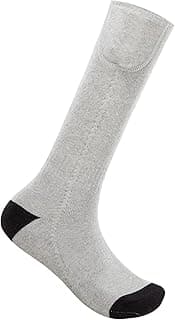 Generic Meias Térmicas Elétricas para Homens e Mulheres Quentes Elásticas Macias Inverno Esportivas Esqui Ciclismo com Bateria Recarregável Controle de Temperatura
