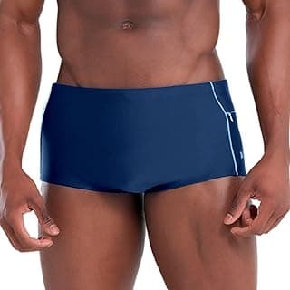 Sunga Com Bolso Mash Poliamida Proteção UV+50 Praia Verão Piscina Sungão Masculino C/Ziper
