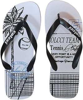 Chinelo Masculino Colcci Estampa Tennis Branco