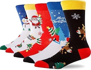 Meias divertidas para homens e mulheres, meias coloridas de algodão descoladas, ideia de presente para o Dia das Mães Tamanho 6-12
