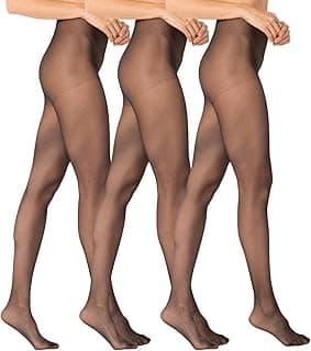 Genérico Kit 3 Meia-Calça Fio 20, W06308, Trifil – Efeito Transparente, Confortável e Resistente – Ideal para o Dia a Dia
