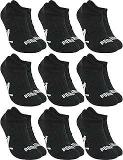 Kit 9 Pares Meia Puma Soquete Sapatilha Invisível Respirável Original