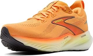 Tênis de corrida Brooks Glycerin GTS 22 laranja e preto