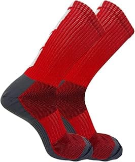 QLC SPORT Meia Ciclismo Up Esportivas Cano Longo Microfibra Masculina
