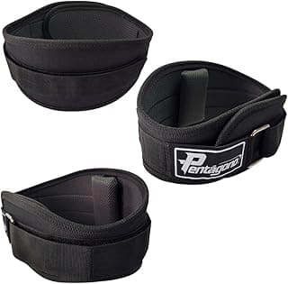 Cinturão Musculação New Strong Pentágono, Tamanho Único Ajustável (64 até 105 CM) Proteção Lombar, Conforto e Segurança para Treinos Intensos, Fecho Ultra Resistente