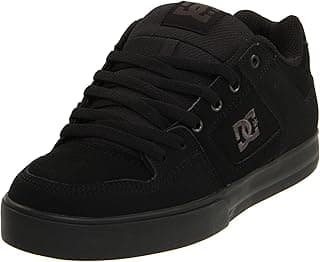 DC Tênis de skate masculino Pure Low Top Casual