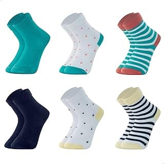 Kit 6 Pares Meias Bebê INFANTIL Mash Recém Nascido Cano Médio Algodão Criança