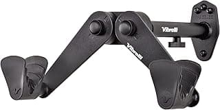 Vibrelli Suporte de parede para bicicleta – Rack de armazenamento horizontal para pendurar bicicletas em casa ou garagem – Gancho ajustável para bicicleta, suporte – Ganchos de parede para bicicletas