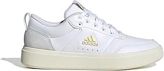 Tênis Branco e Dourado Adidas Park ST Feminino