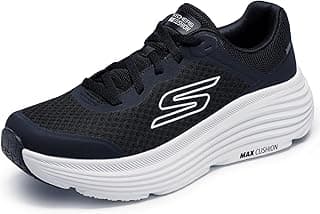 Tênis Skechers de Corrida Max Cushioning Endeavour Masculino Preto/Branco