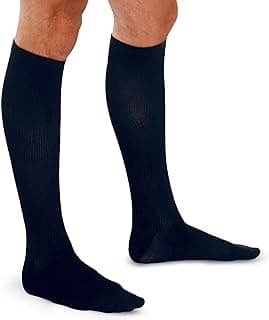 Therafirm Meias masculinas de compressão moderada de 20 a 30 mmHg