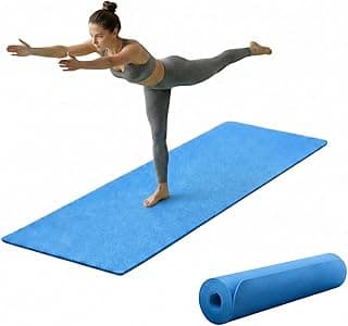 Tapete para Yoga em EVA Antiderrapante Tamanho 173cm x 60cm x 0,3cm Indicado para iniciantes Pilates, Estúdio Yoga, Ginástica e Treino, Fitness