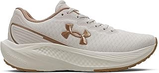 Tênis de corrida Under Armour Charged Wing 2 feminino branco e marrom