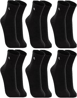Kit 6 Pares Meias Lupo 3245 Cano Médio Algodão - Sortido