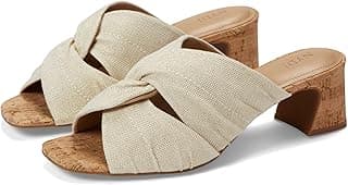 NYDJ Sandália feminina de salto mule, Natural, 6.5