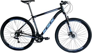 Bicicleta Aro 29 Alumínio 21v Freio a Disco Suspensão KSX MTB Bike